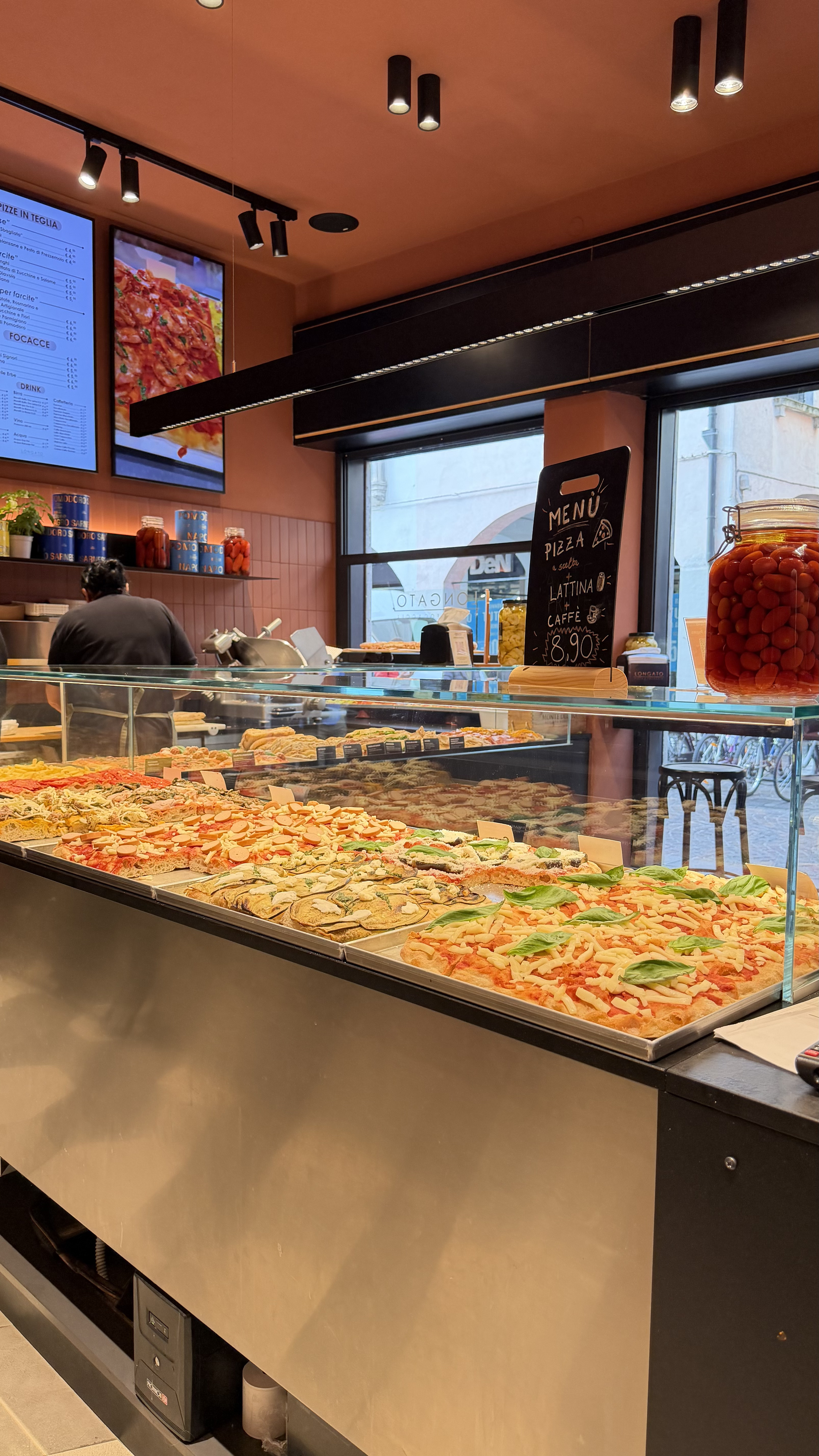 Pizza in teglia Longato